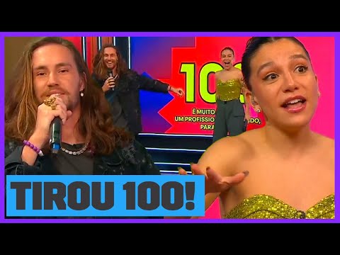 100! Vitor Kley tirou a melhor nota no TVZokê! | TVZ Priscilla | Música Multishow