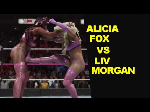 WWE 2K19 Alicia Fox vs Liv Morgan - Iron Finisher