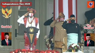 Indonesian National Anthem &quot;Indonesia Raya&quot; | With President and Vice President 1945 to 2020