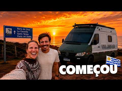 Nossos PRIMEIROS DIAS de Motorhome no URUGUAI | T2 EP.1