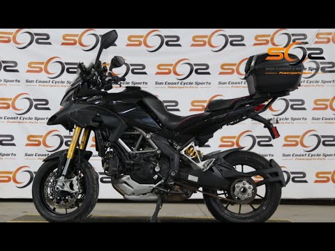 10-18 Ducati Multistrada 1200 S Left & Right Rear Subframe Rails