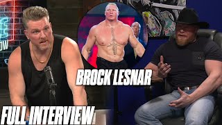 Brock Lesnar Talks His Life From Farming, Football, Wrestling, And Fighting On The Pat McAfee Show