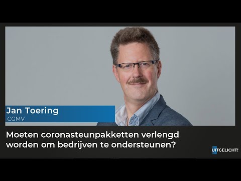 Uitgelicht! 15 april 2021 - Jan Toering over de verlenging van coronasteunpakketten