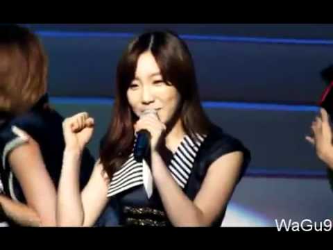 [Fancam] 120901 SNSD TaeYeon - Gee @ Yakult Look Concert