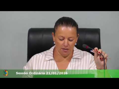 01ª Sessão Ordinária 21/01/2026 da Câmara Municipal de Ipiranga/PR