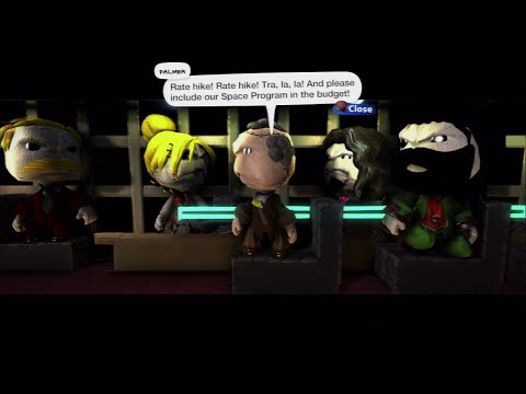 Shinra HQ (66th to 67th Floors) - Final Fantasy 7 (FF7) Remake in LittleBigPlanet Walkthrough