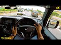 Mahindra Thar 2023 New Model 4x4 POV Drive 2 2L MHawk Diesel ASMR The Carguy 4K 44