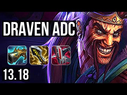 DRAVEN & Senna vs SAMIRA & Nautilus (ADC) | 10/1/6, 71% winrate | EUW Grandmaster | 13.18