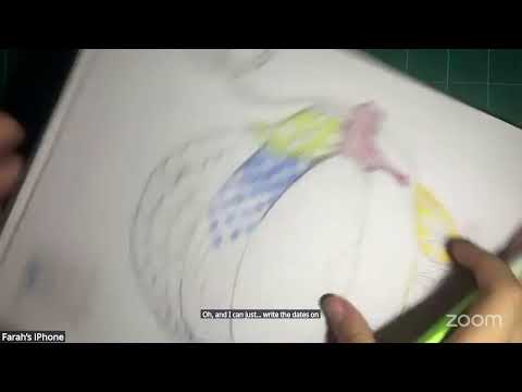 Art Class, Pencil Colour, Pumpkin- October 27,2025