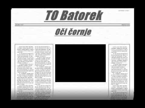 Batorek - Oči čornje