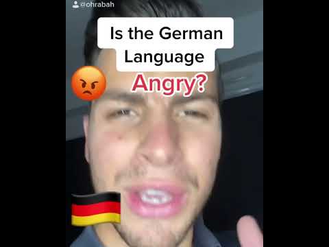 Is GERMAN an Angry Language? ????????
