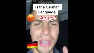 Is GERMAN an Angry Language? 😡😤