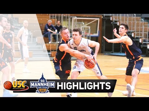 SG Mannheim vs USC Heidelberg / GAME HIGHLIGHTS / 16. JAN 2018