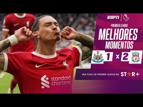 Gols e lances de Newcastle United x Liverpool