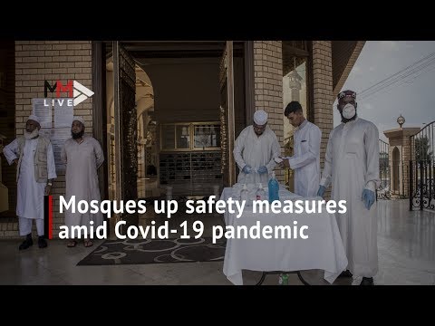 Prayer during Covid 19 Jo'burg mosque ups safety measures
