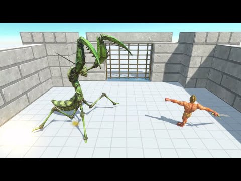 GIANT PRAYING MANTIS VS EVERY UNITS | Animal Revolt Battle Simulator