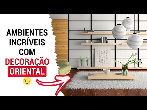 Decoração Oriental - 347 Ambientes Decorados no Estilo Oriental e Japonês