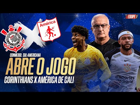 PRÉ-JOGO de CORINTHIANS X AMÉRICA DE CALI pela Sul-Americana: Acompanhe AO VIVO E COM IMAGENS
