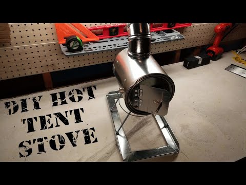 DIY Hot Tent Stove Build