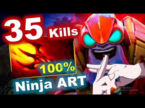 Dota 2 World's Fastest Hand TINKER - The Ninja WAY (35 Kills Exorcism)