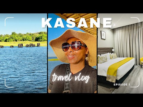 Kasane Travel Vlog+Chobe river boat cruise+Kazungula Marathon 2024 +Elephants crossing Chobe river