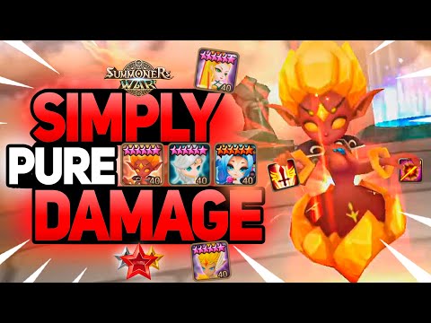 SUPERFAST PURE Damage Team in Summoners War