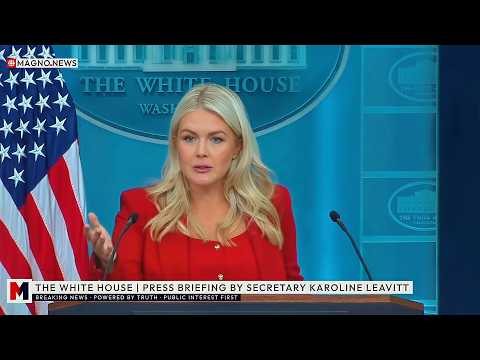🇺🇸 Press Secretary Karoline Leavitt Faces Woke Reporters at White House Briefing [LIVE]