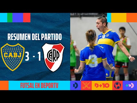 Boca Juniors 3-1 River Plate - RESUMEN - Copa Argentina 2023 - Cuartos de Final - Futsal Femenino
