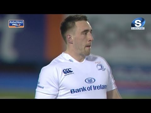 Debut Try for Jack Conan - Cardiff Blues v Leinster 20th Feb 2014