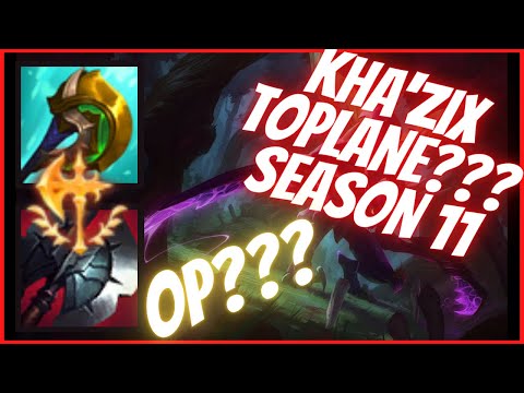 How to Play Kha'Zix Toplane in Season 11 With Bruiser Runes and Items