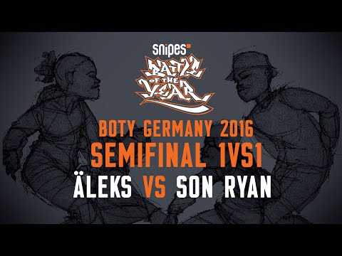 BOTY GERMANY - SEMIFINAL 1VS1 - ÄLEKS VS SON RYAN [BOTYTV]