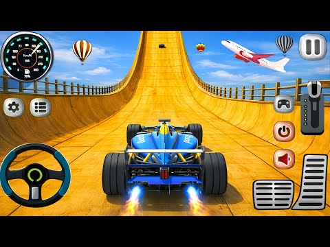 Formula Car Mega Ramp Extreme Racing - GT Car Formula Car Racing Stunts 3D - Android Gameplay