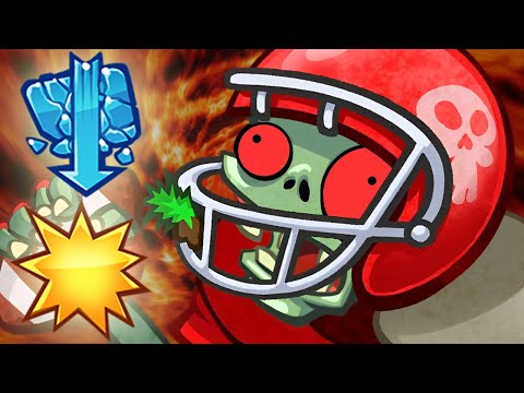 Frenzy Strikethrough + All-Star Zombie - Devastating Combo! ▌PvZ Heroes