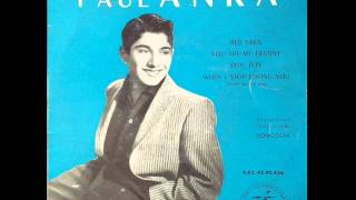 PAUL ANKA -  When I Stop Loving You (1958)