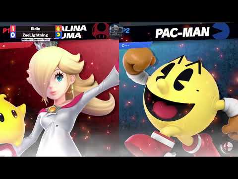 Clemson Smash Series 23 - WQ - OeS | Eldin (Rosalina) vs. ZeoLightning (Pac-Man) - SSBU