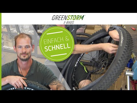 Fahrrad Schlauch Wechseln - am MTB E-Bike | SCHNELL & EINFACH!