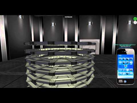 Grid Port   Rings Beam Two Avatars