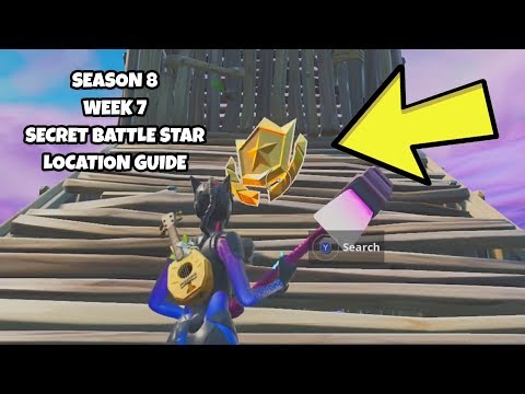 Fortnite Season 8 Week 7 Secret Battle Star Location Guide