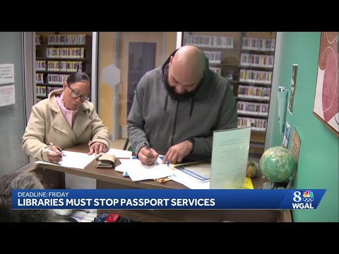 Libraries Must Stop Passports Services