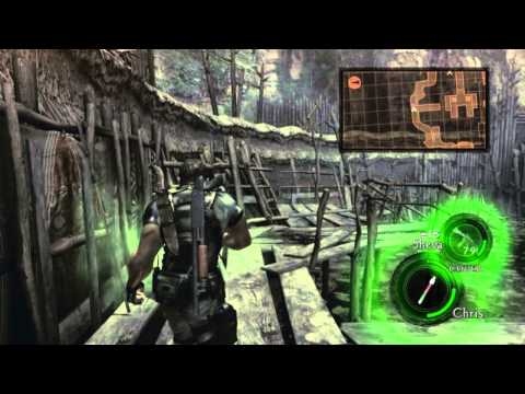 Let's Play Resident Evil 5 (Blind) - Part 17 - Rafting!