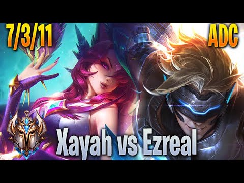 Xayah vs Ezreal ADC - KR Challenger