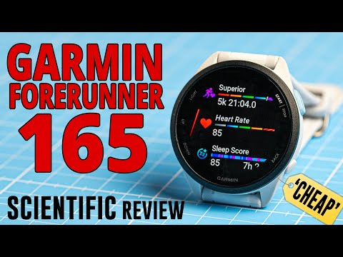 Garmin Forerunner 165 : Scientific Review (My Top Garmin!)