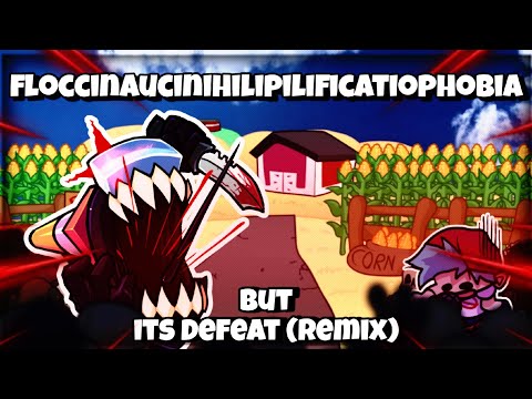 FNF - floccinaucinihilipilificatiophobia but Black impostor sing it [Defeat mix] | (FNF Cover/Remix)