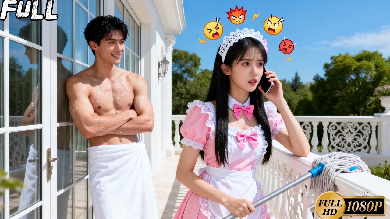 नौकरानी फोन पर ठंडे CEO की शिकायत करती रहीमुड़ी तो उसी से टकराई—वह नहा कर सब सुन चुका था! प्यार शुरू