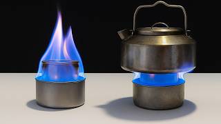 Cómo hacer una estufa de alcohol súper potente con una lata de atún rojo para ahorrar dinero