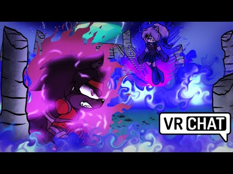 A DESTRUCTIVE REUNION...Sailor Peace vs Draco at the Master Emerald Shrine (ft. Harmony) - VRChat