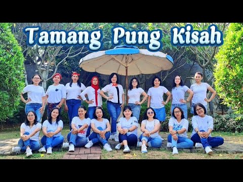 Tamang Pung Kisah [Line Dance] Demo by Astri & Friends
