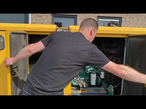 Atlas Copco QAS 150 Volvo Mecc Alte Spa 150 kVA Supersilent Rental generatorset stocknr 4668