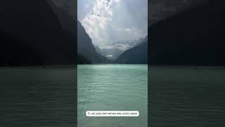 O Lake Louise, no coração de Banff | Expedição Alaska 🏍️ #shorts
