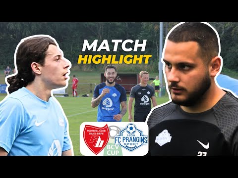 FC Gimel-Bière 1-5 FC Prangins-Sport | All Goals & Match Highlights | Coupe Vaudoise 2023-2024